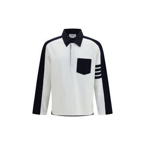 Thom Browne Multicolor Cotton Polo Men's Shirt